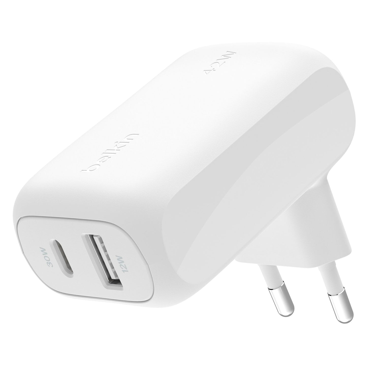 Belkin BOOST Charge 42W Charger 30W USB-C/12W USB-A   WCB009vfWH