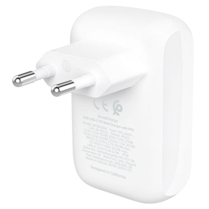 Belkin BOOST Charge 42W Charger 30W USB-C/12W USB-A   WCB009vfWH