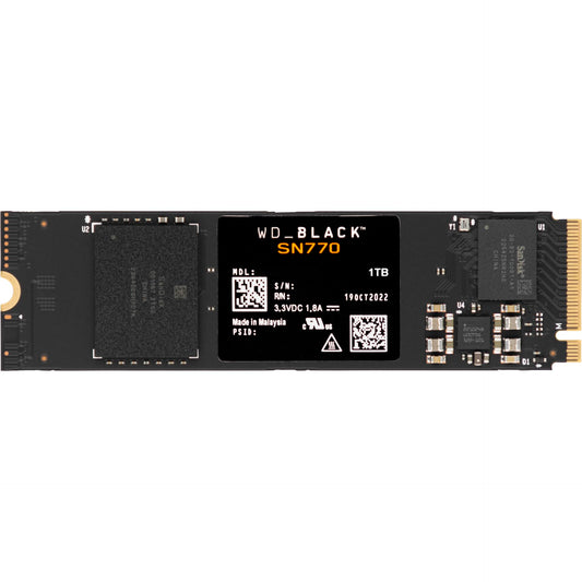 Western Digital Black SSD    1TB SN770 NvMe           WDS100T3X0E
