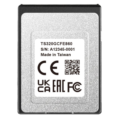 Transcend CFexpress Card   320GB CFE860              TS320GCFE860