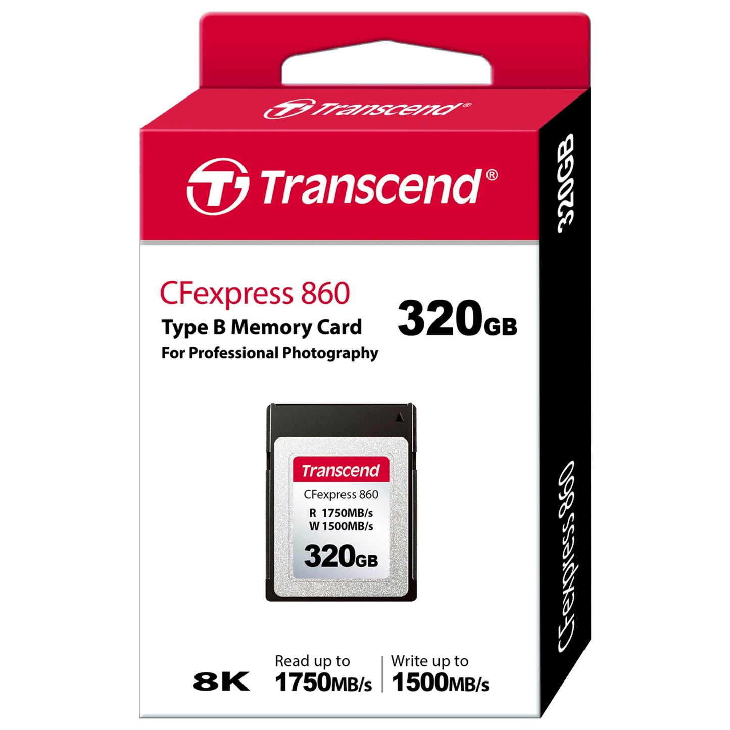 Transcend CFexpress Card   320GB CFE860              TS320GCFE860