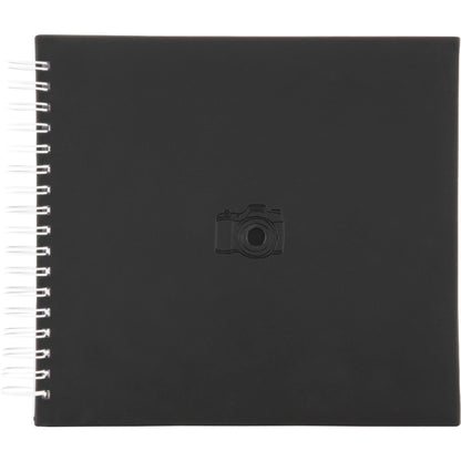 Hama Signs Spiral-Album    28x24 50 white pages black 7500