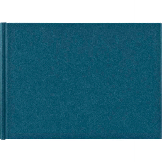 Hama Wrinkled Bookbound 24x17 36 white pages blue 7612