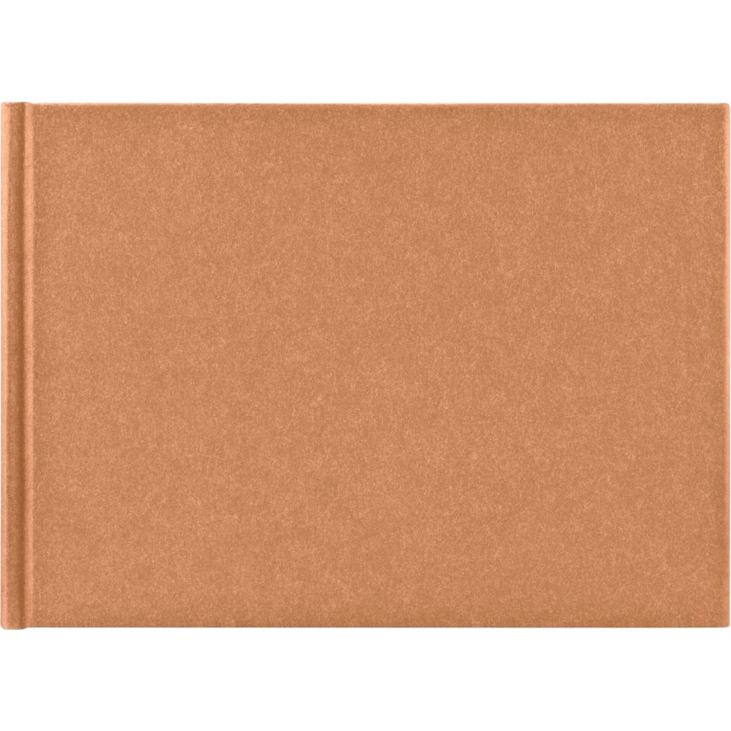 Hama Wrinkled Bookbound 24x17 36 white pages brown 7614