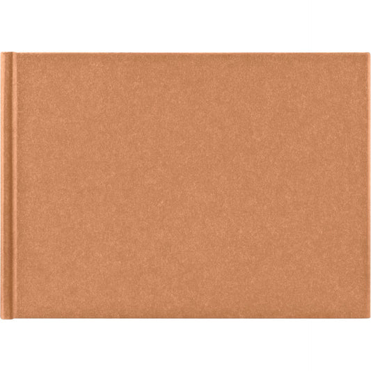 Hama Wrinkled Bookbound 24x17 36 white pages brown 7614