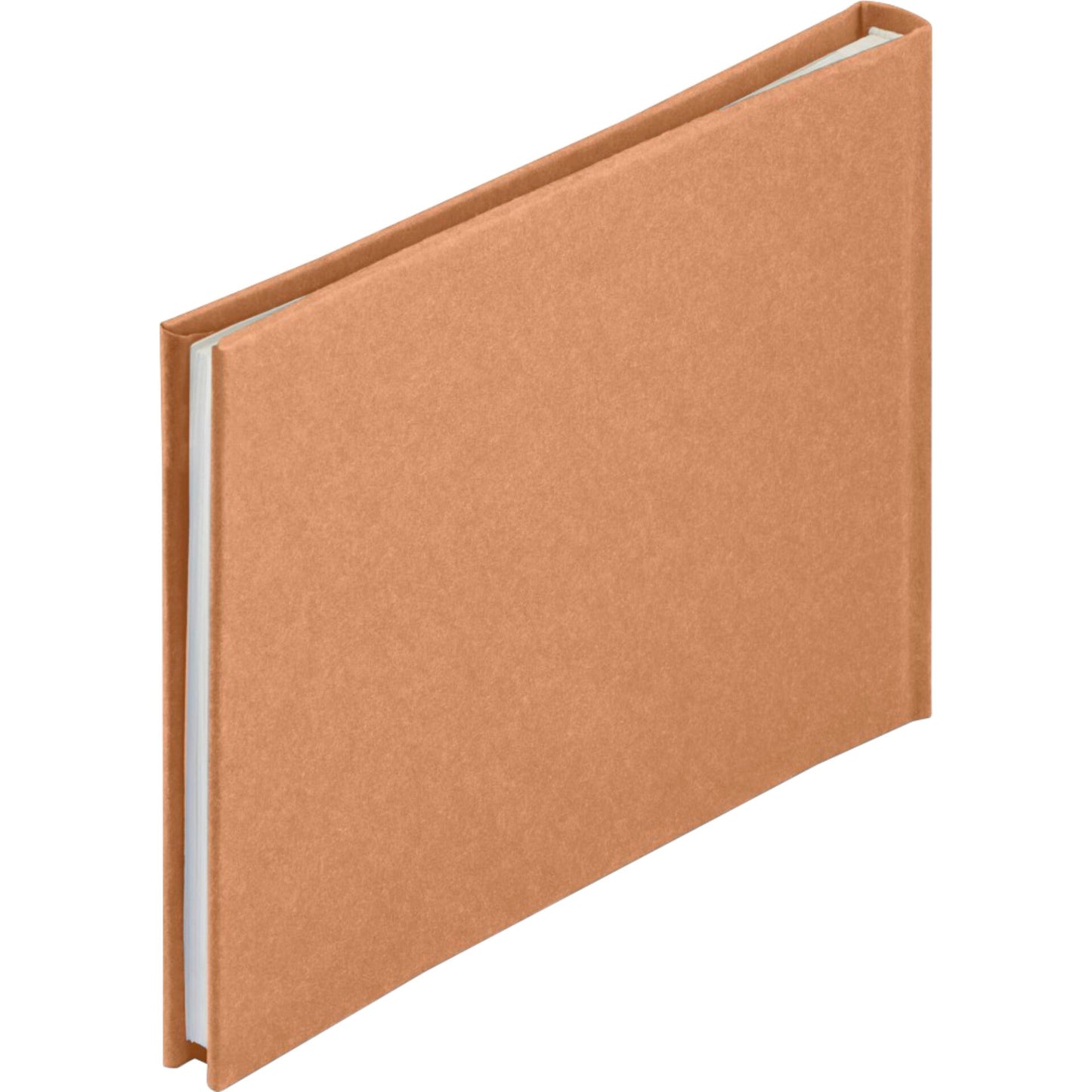 Hama Wrinkled Bookbound 24x17 36 white pages brown 7614