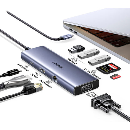 UGREEN USB-C 9-in-1 Hub with 4K HDMI