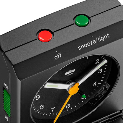 Braun BC 05 B  Quartz Foldable Alarm Clock Black