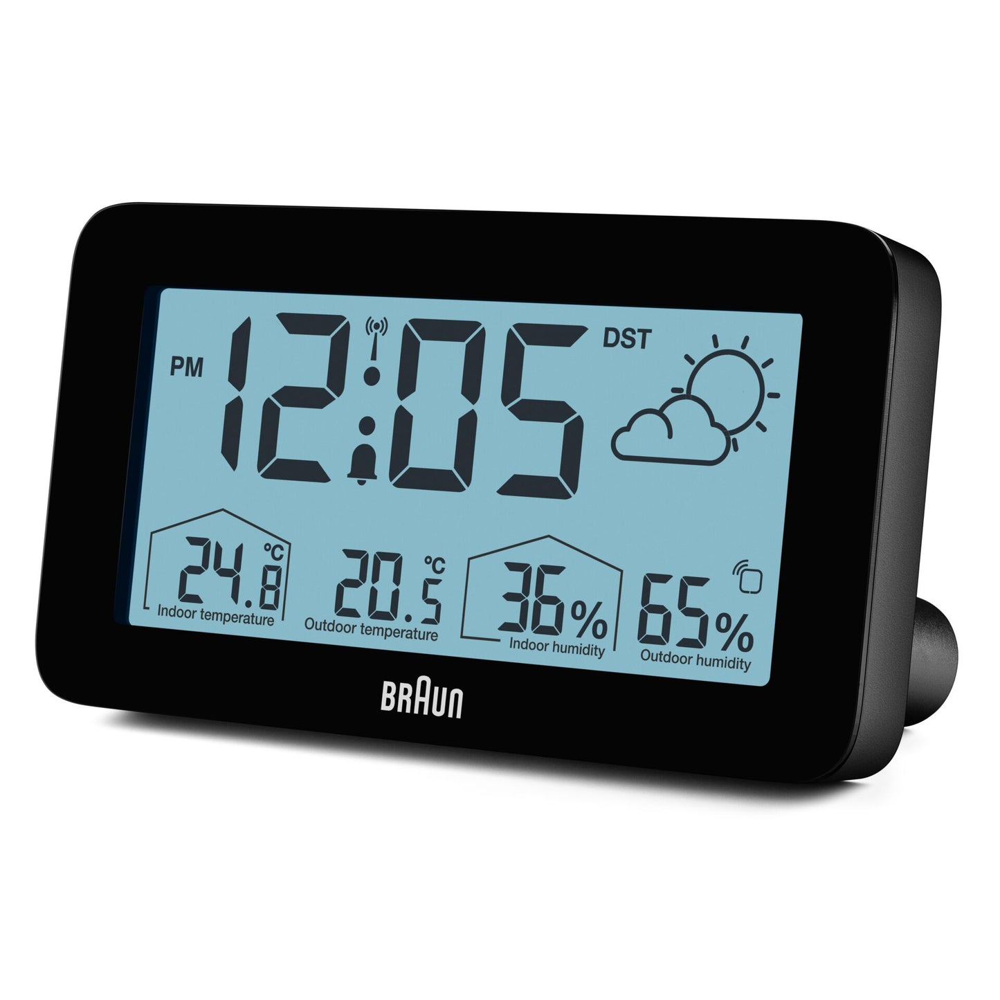Braun BC 13 BP DCF Radio Weather Station black