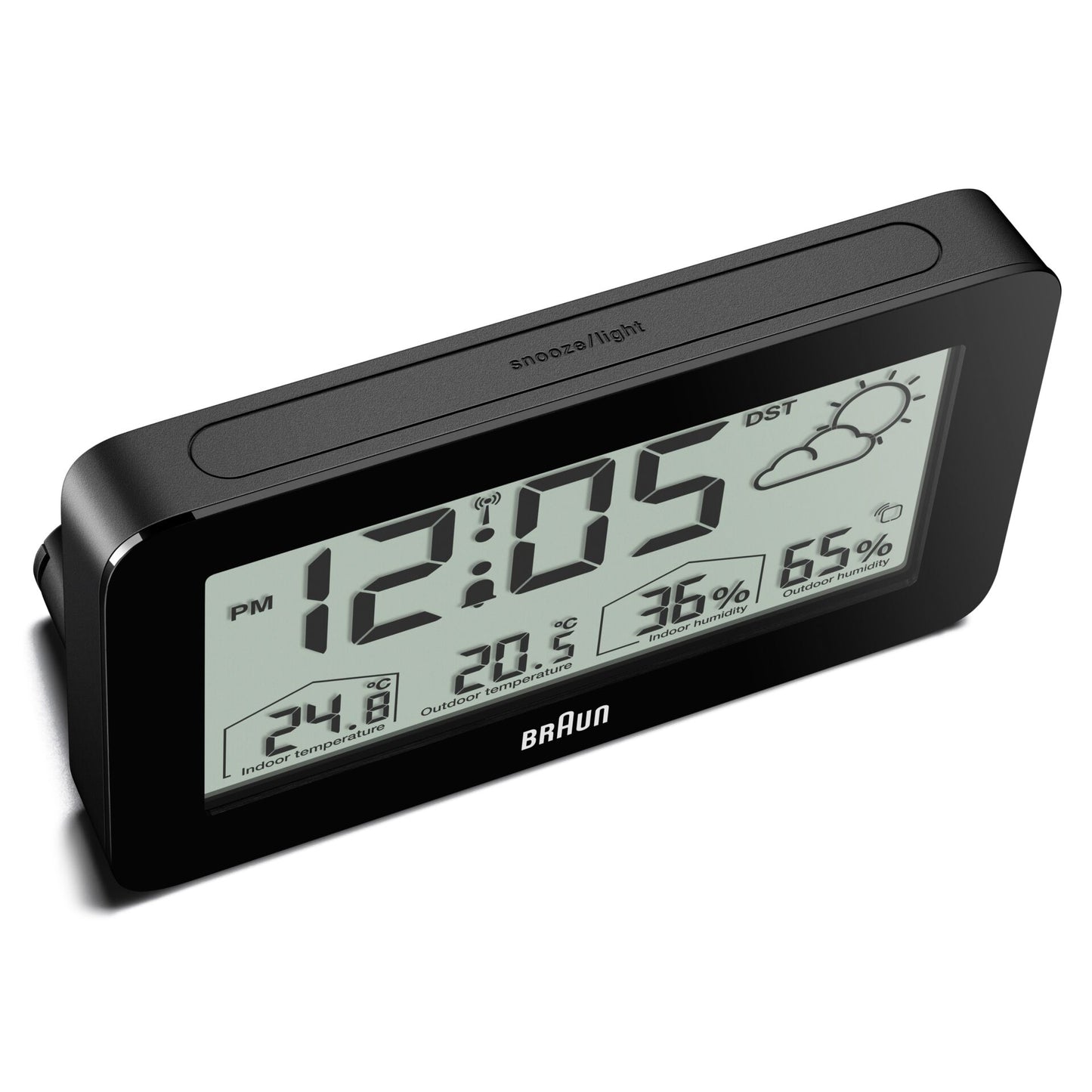 Braun BC 13 BP DCF Radio Weather Station black