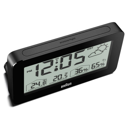 Braun BC 13 BP DCF Radio Weather Station black