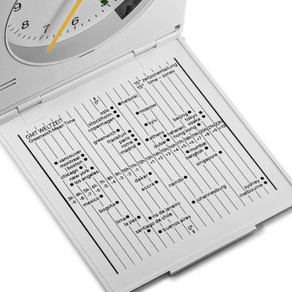 Braun BC 05 W  Quartz Foldable Alarm Clock White