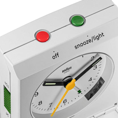 Braun BC 05 W  Quartz Foldable Alarm Clock White