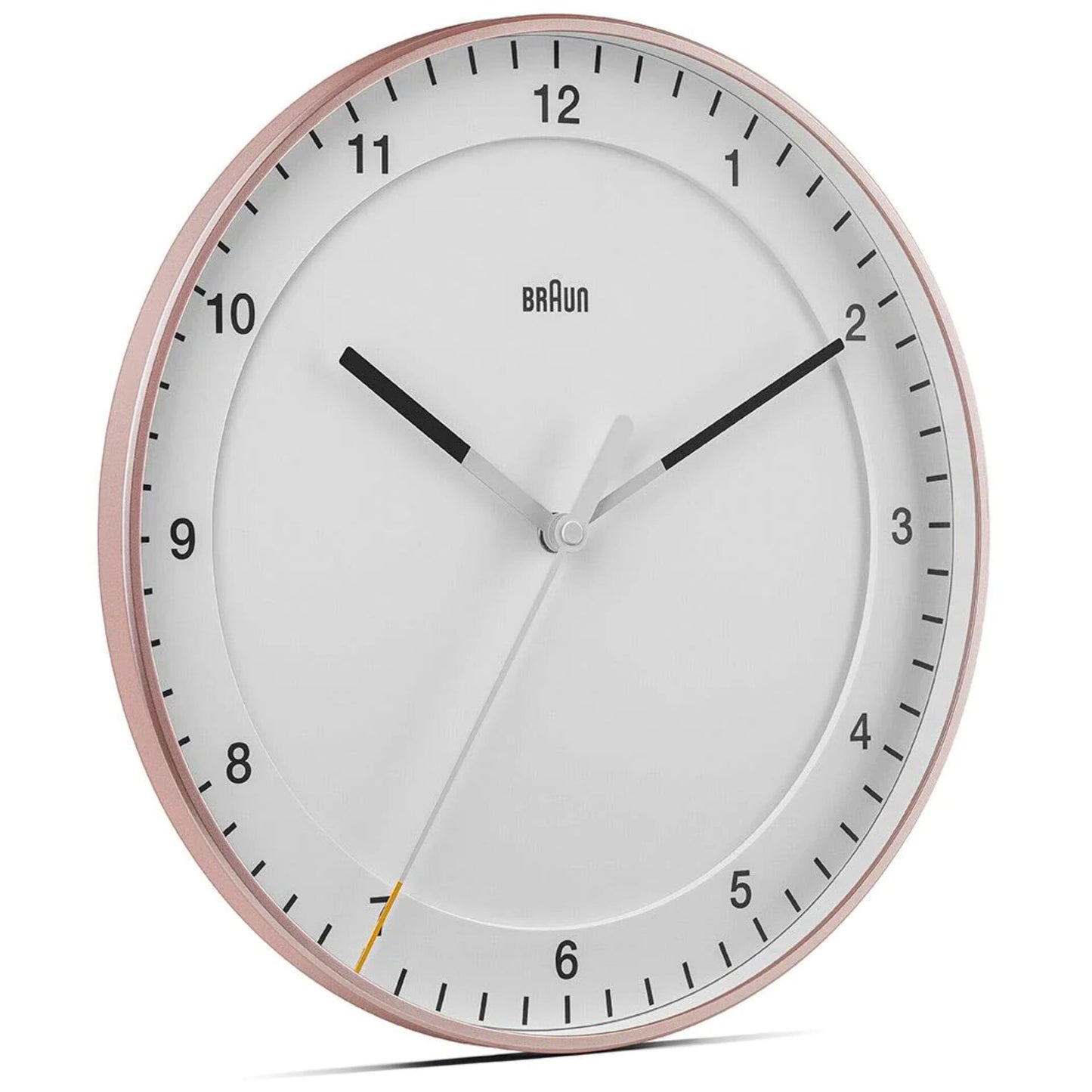 Braun BC 17 PW DCF Radio wall clock pink/white