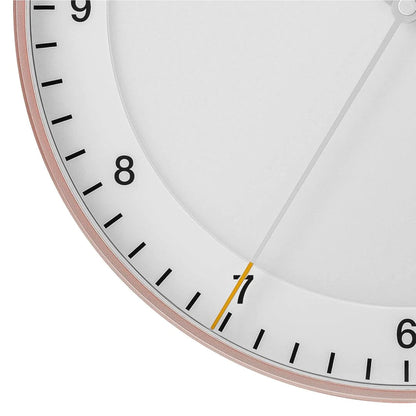 Braun BC 17 PW DCF Radio wall clock pink/white