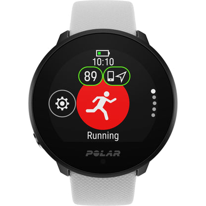 Polar Unite White S-L Silicone Wristband with Pin Buckle