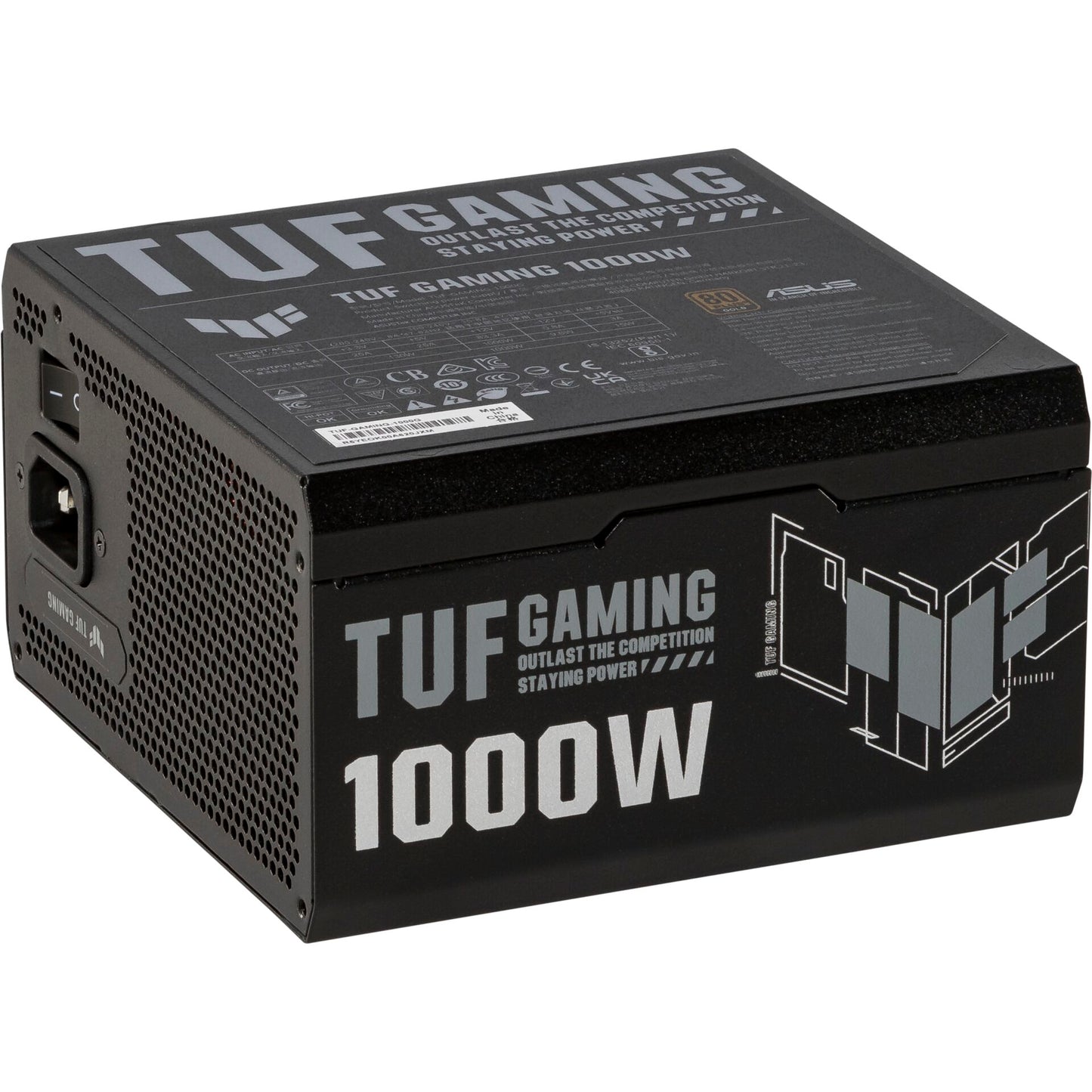 Asus Power Supply TUF Gaming 1000W gold