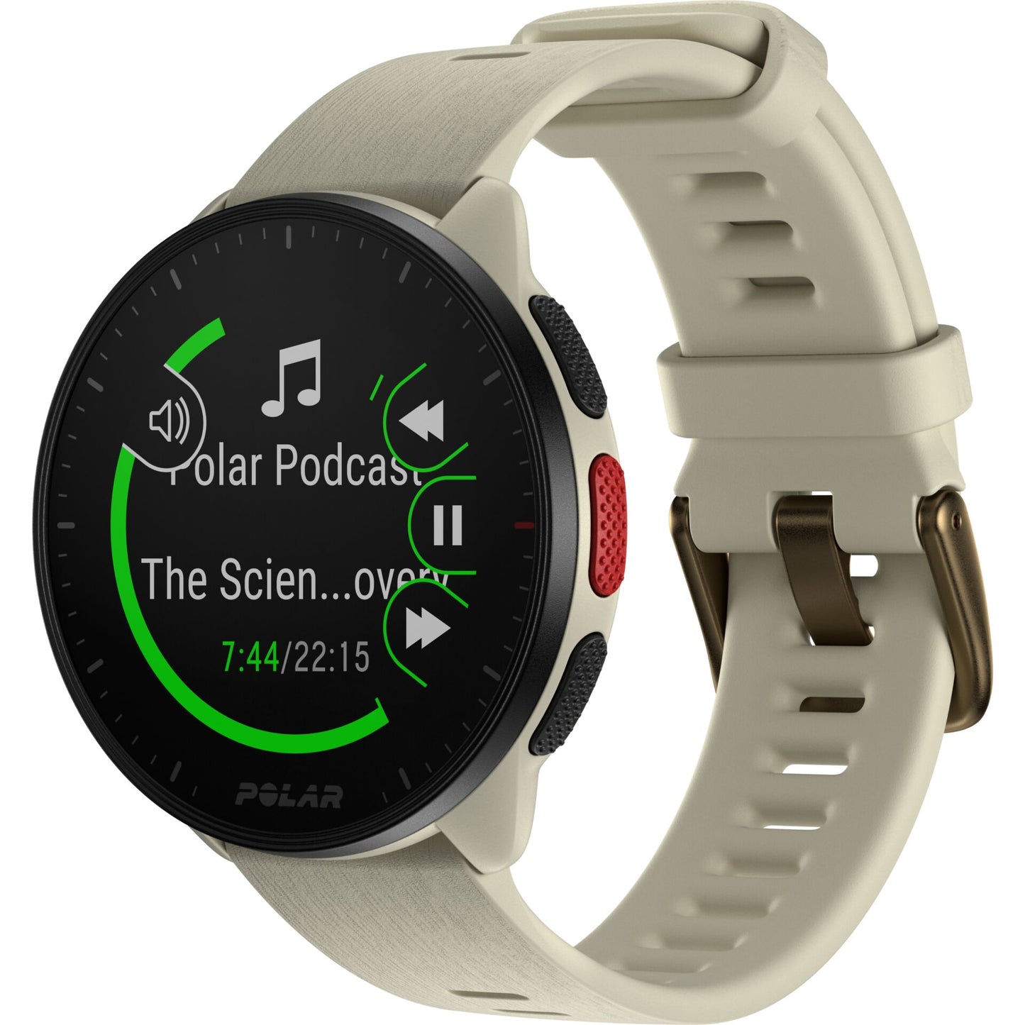 Polar Pacer Cloud White S/L