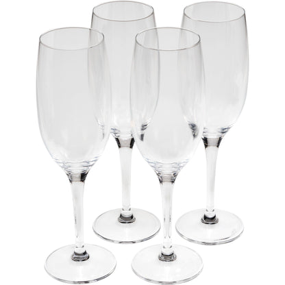 Alessi Mami-XL Set of 4 Champagne Flute gls. SG119/9S4
