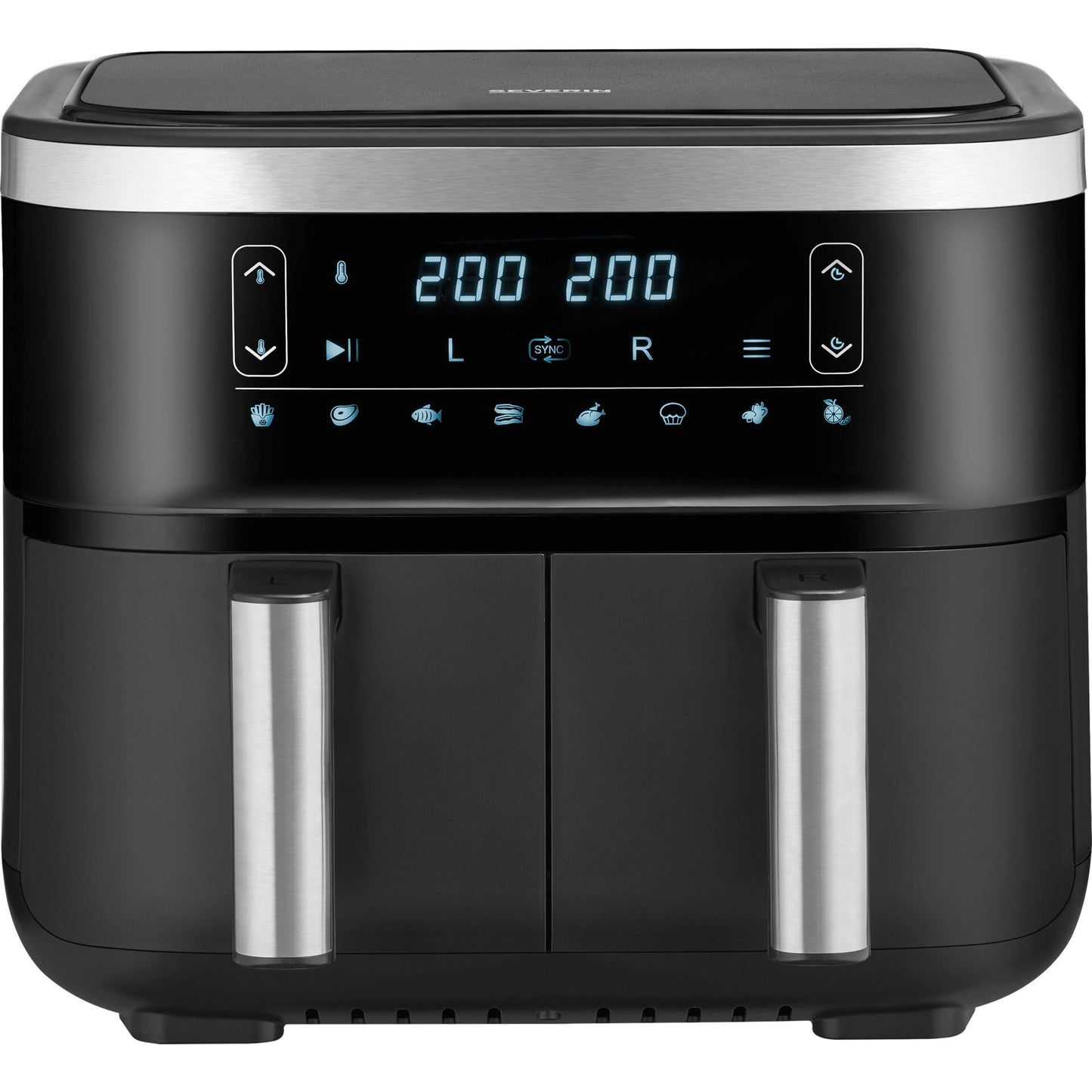 Severin FR 2453 Doppel-Heißluftfritteuse