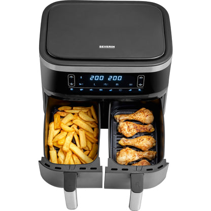 Severin FR 2453 Doppel-Heißluftfritteuse