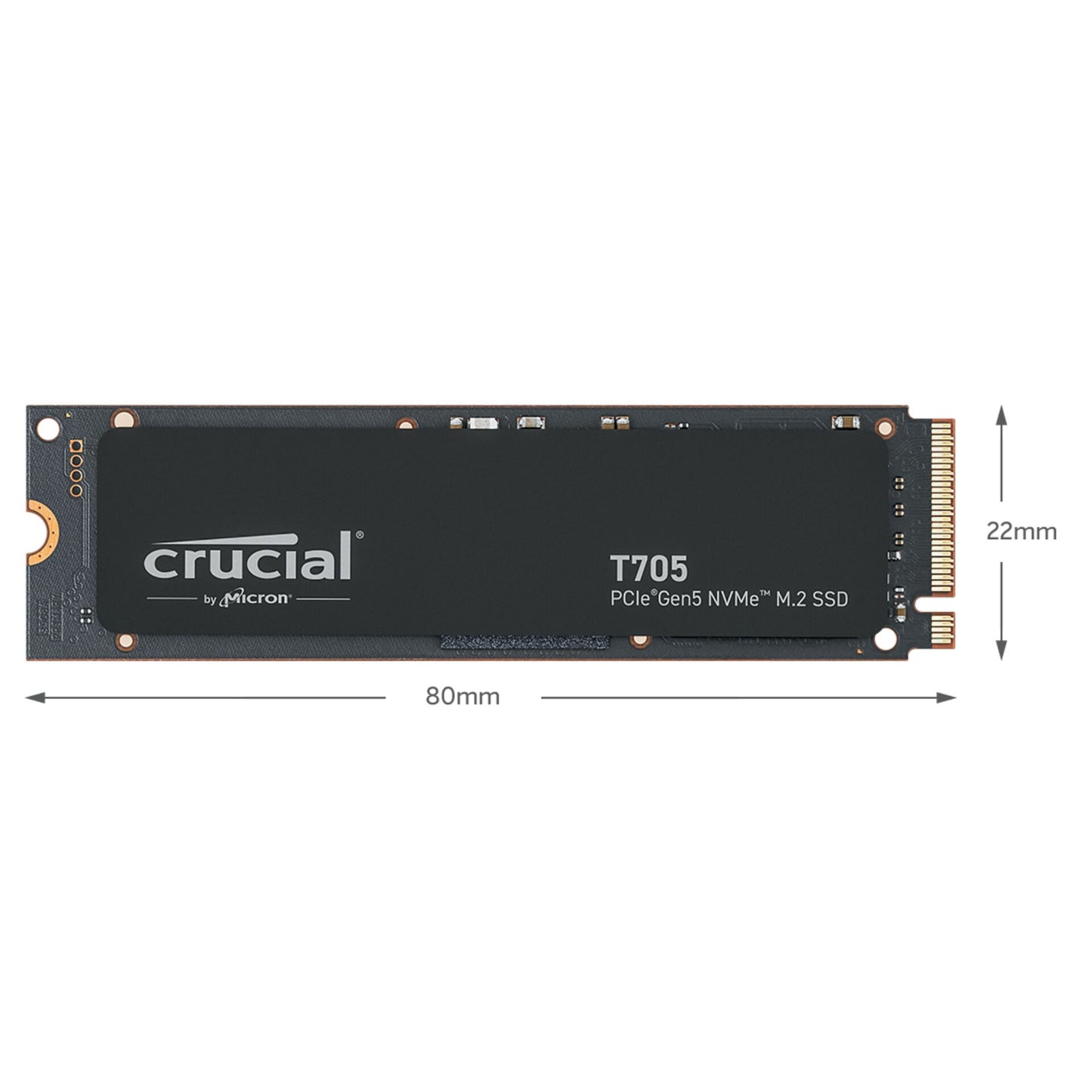 Crucial T705                 4TB PCIe Gen5 NVMe M.2 SSD