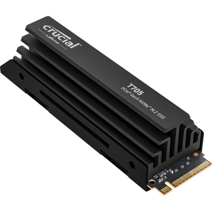 Crucial T705 with heatsink   2TB PCIe Gen5 NVMe M.2 SSD