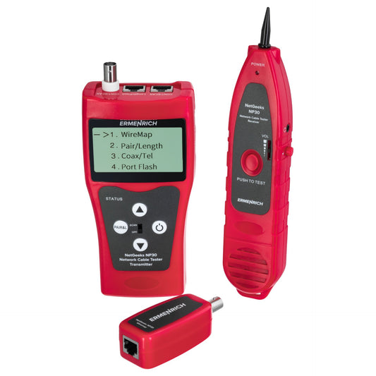 Ermenrich NetGeeks NP30 Network Cable Tester