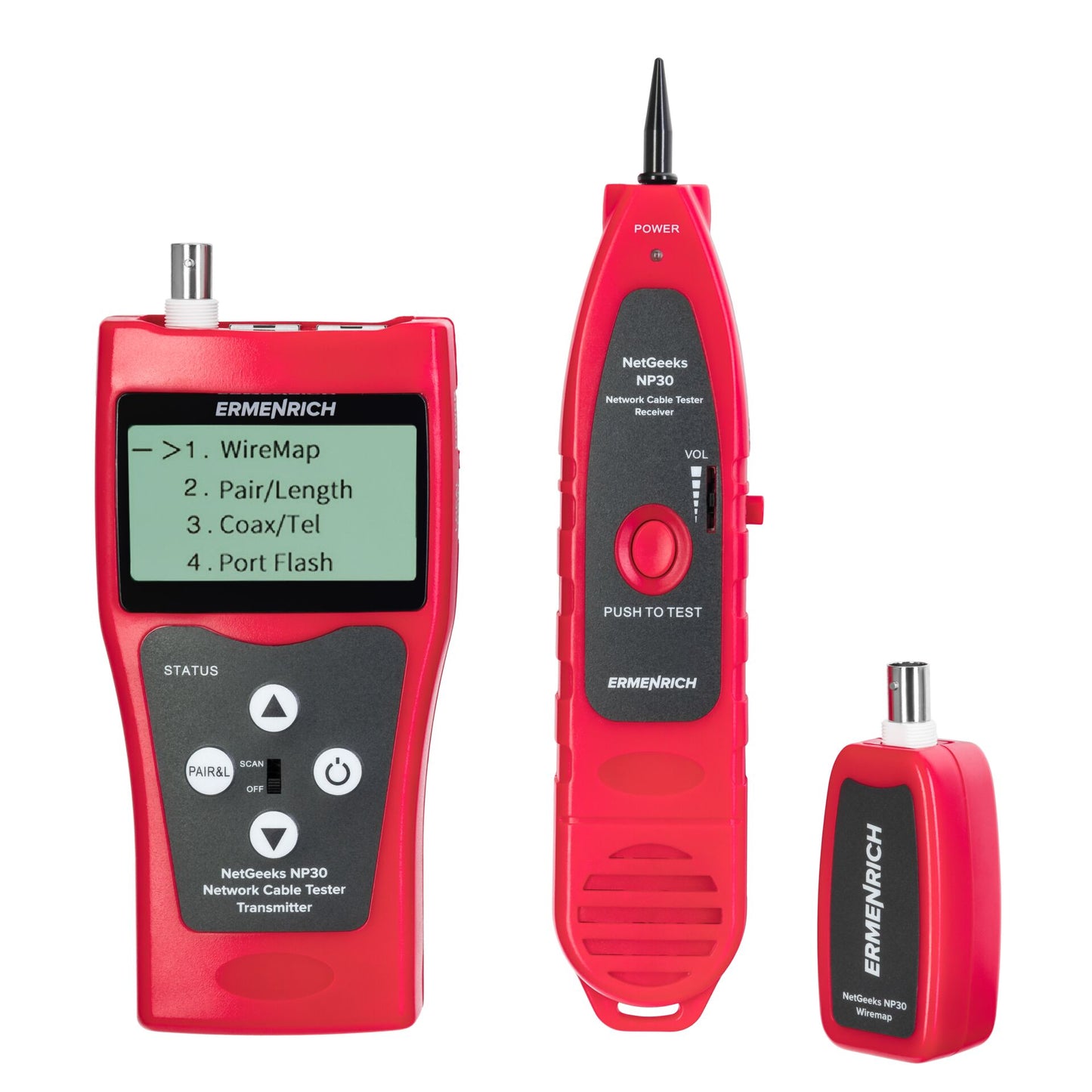 Ermenrich NetGeeks NP30 Network Cable Tester