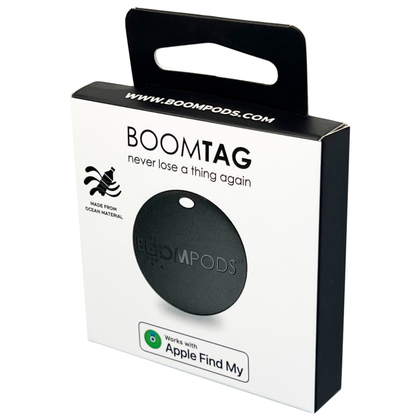 Boompods Boomtag black