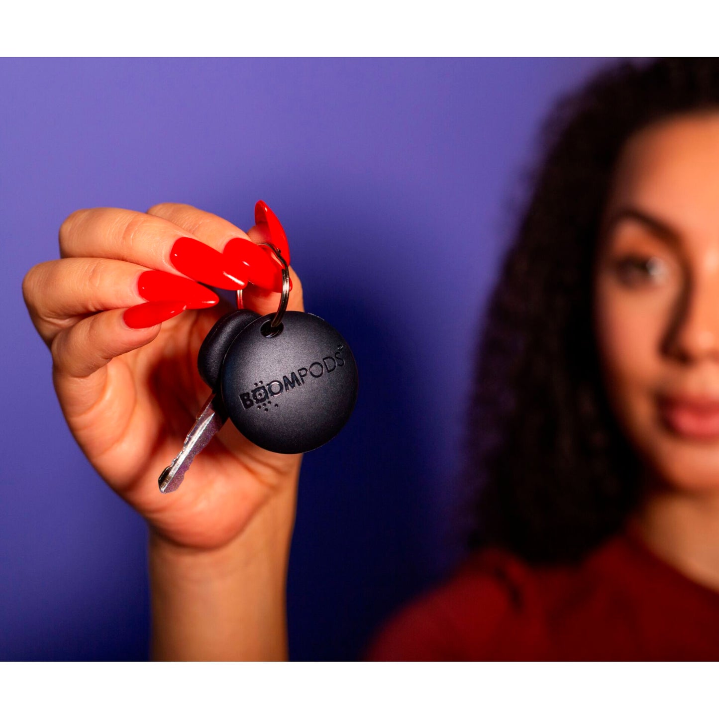 Boompods Boomtag black