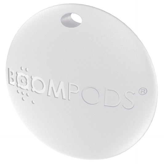 Boompods Boomtag white
