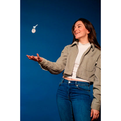 Boompods Boomtag white