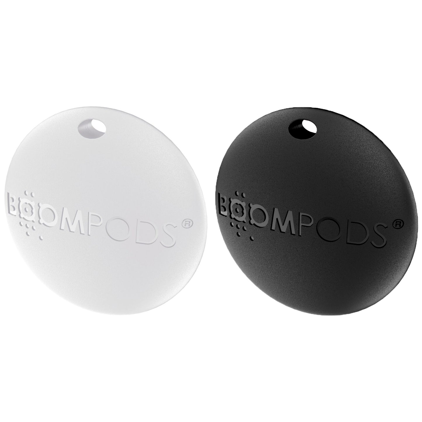 Boompods Boomtag 2 Pack black & white