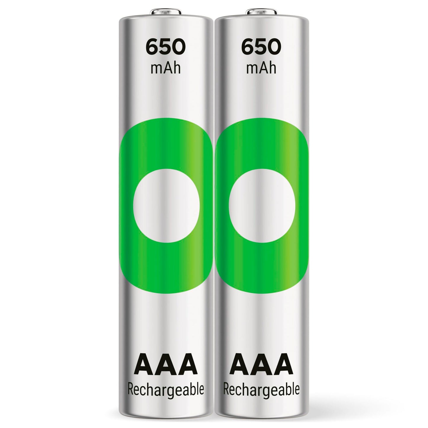 1x2 GP ReCyko NiMH Batteries AAA 650mAh DECT-Telephone