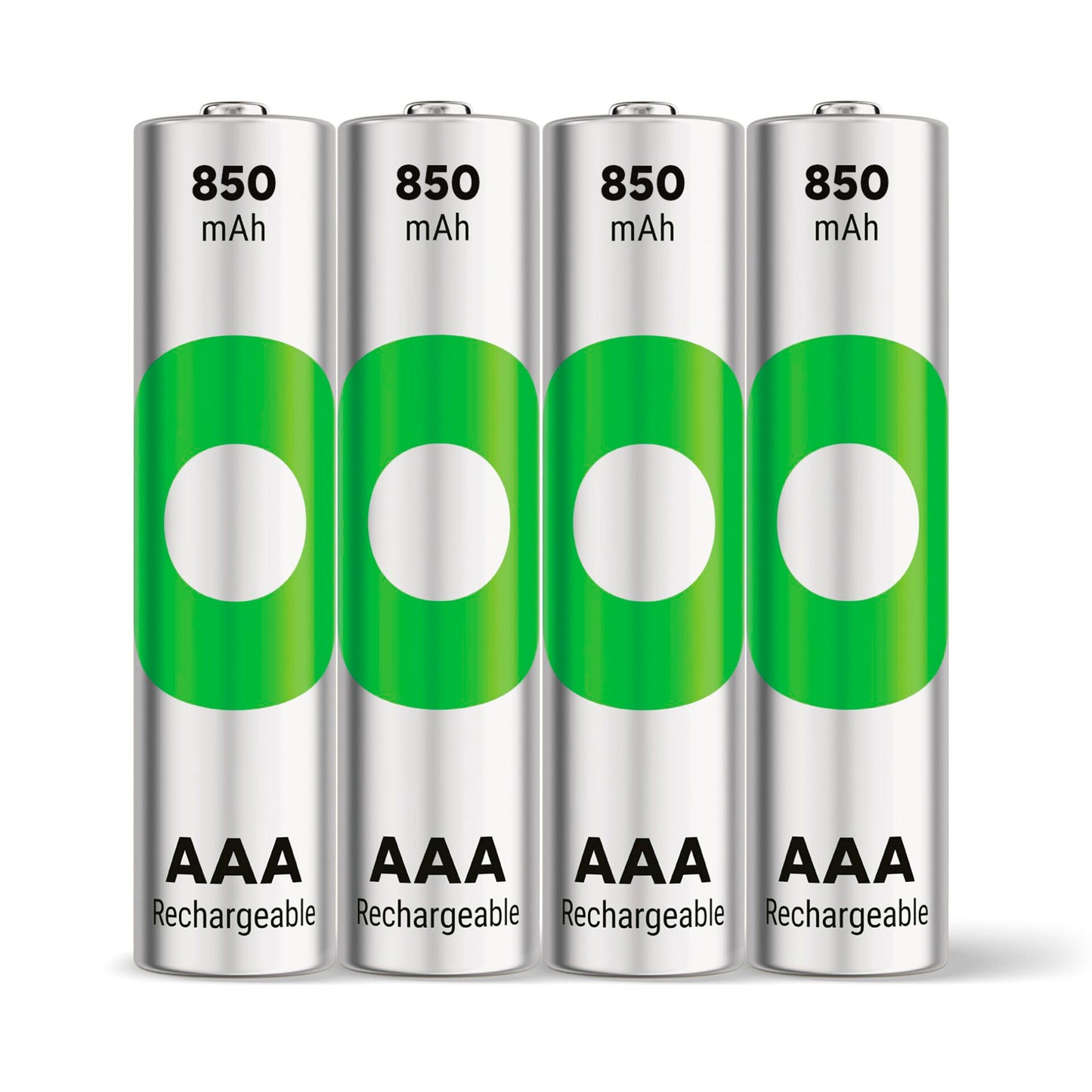 1x4 GP ReCyko NiMH Batteries AAA 850mAH, ready to use