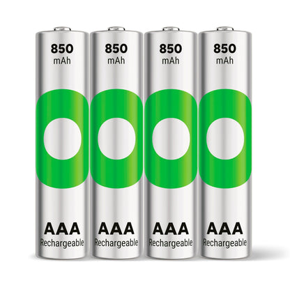 1x4 GP ReCyko NiMH Batteries AAA 850mAH, ready to use