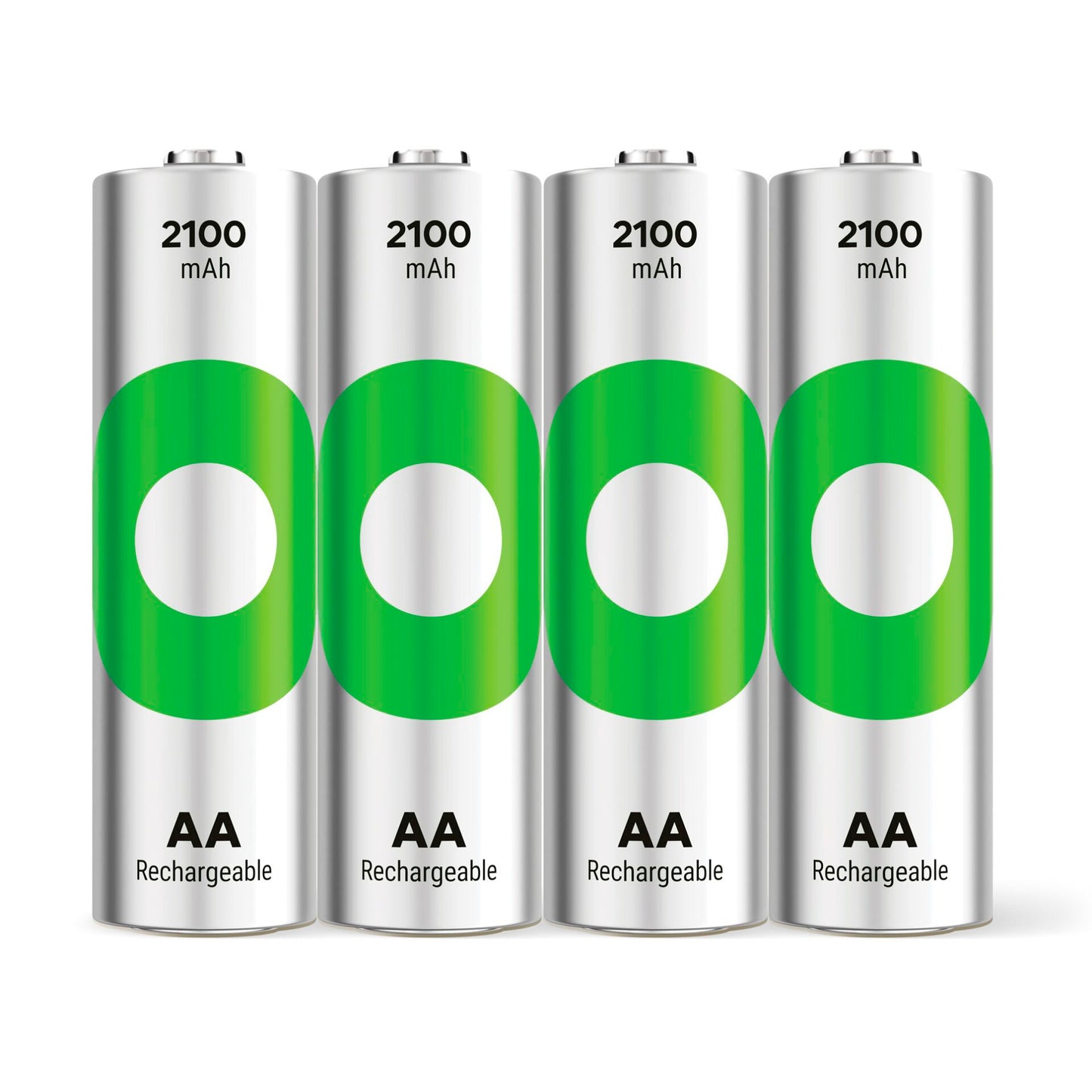 1x4 GP ReCyko+ NiMH Rech.Battery AA 2100mAH, ready to use