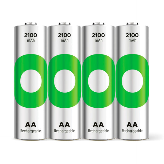1x4 GP ReCyko+ NiMH Rech.Battery AA 2100mAH, ready to use