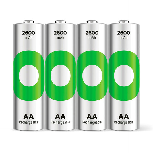1x4 GP ReCyko NiMH battery AA 2600mAH, high capacity