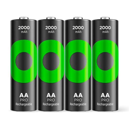 1x4 GP ReCyko Pro NiMH Battery AA/Mignon 2000mAh Pro