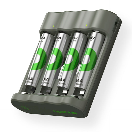 GP ReCyko B441 4-Port USB-Model Charger incl.4xAAA NiMh 850mAh