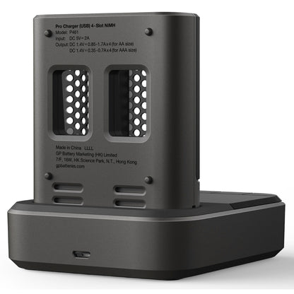 GP ReCyko Pro P461 USB-Model Charger incl.4xAA NiMh 2000mAh