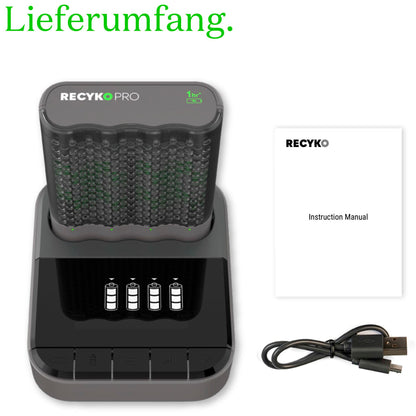 GP ReCyko Pro P461 USB-Model Charger incl.4xAA NiMh 2000mAh