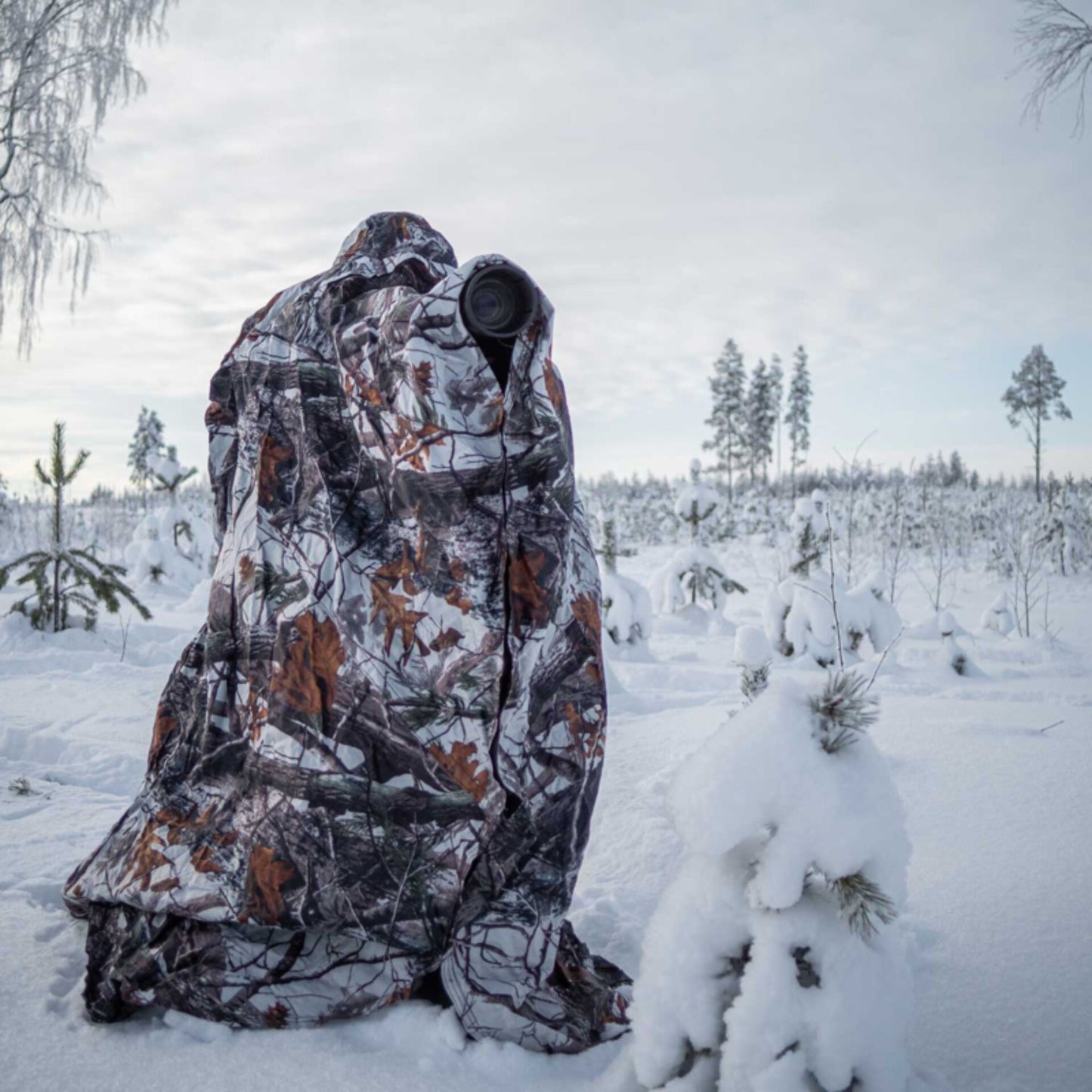 Buteo Photo Gear Bag Hide snow