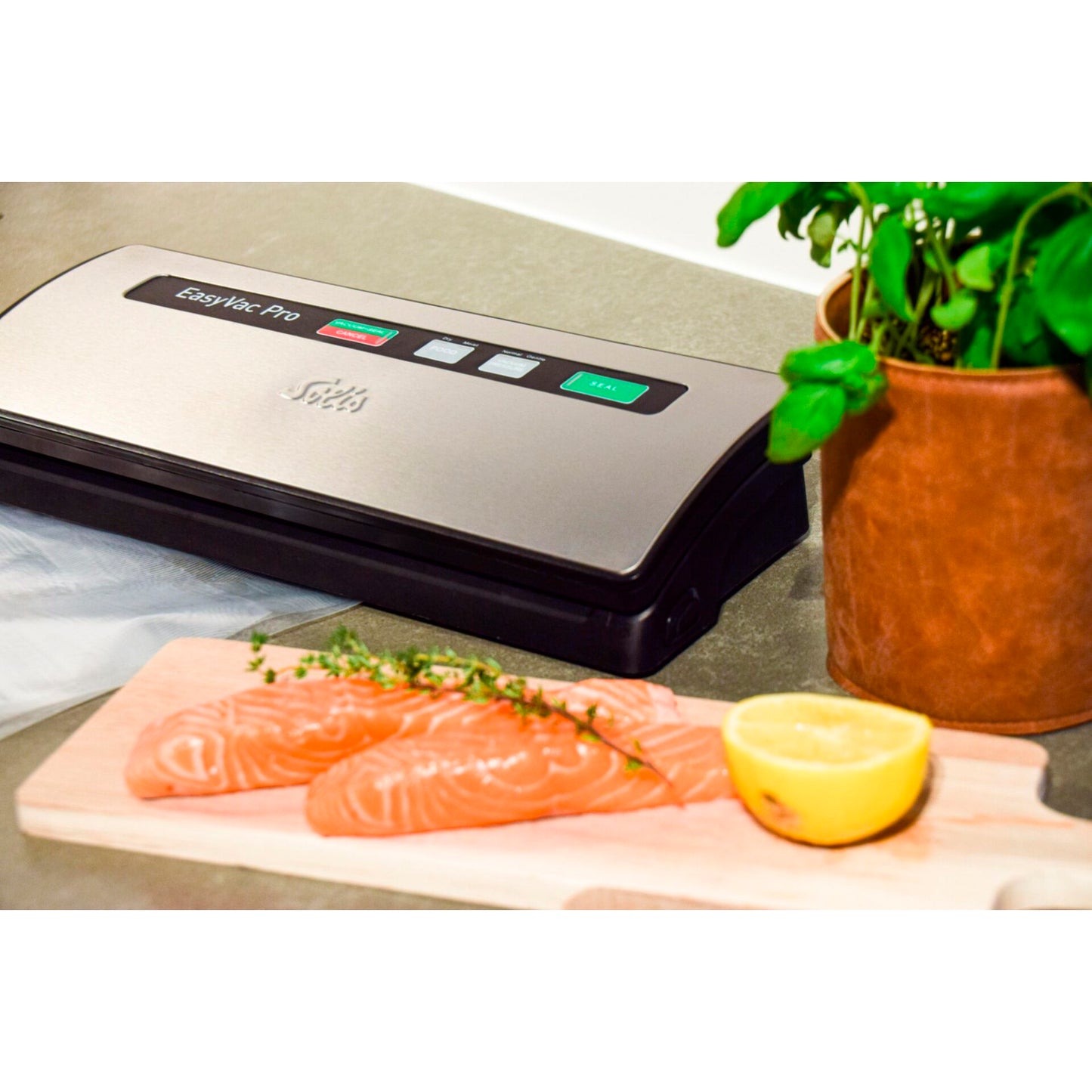 Solis Easy Vac Pro Metal     569 Vacuum Sealer