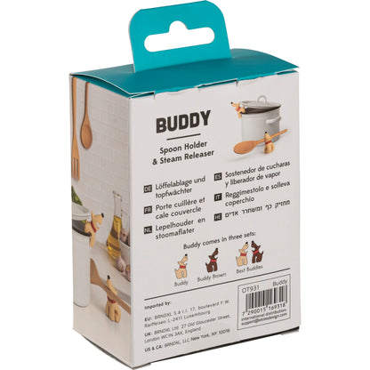 OTOTO  Buddy sandstone Beige Spoon Holder & Steam Releaser