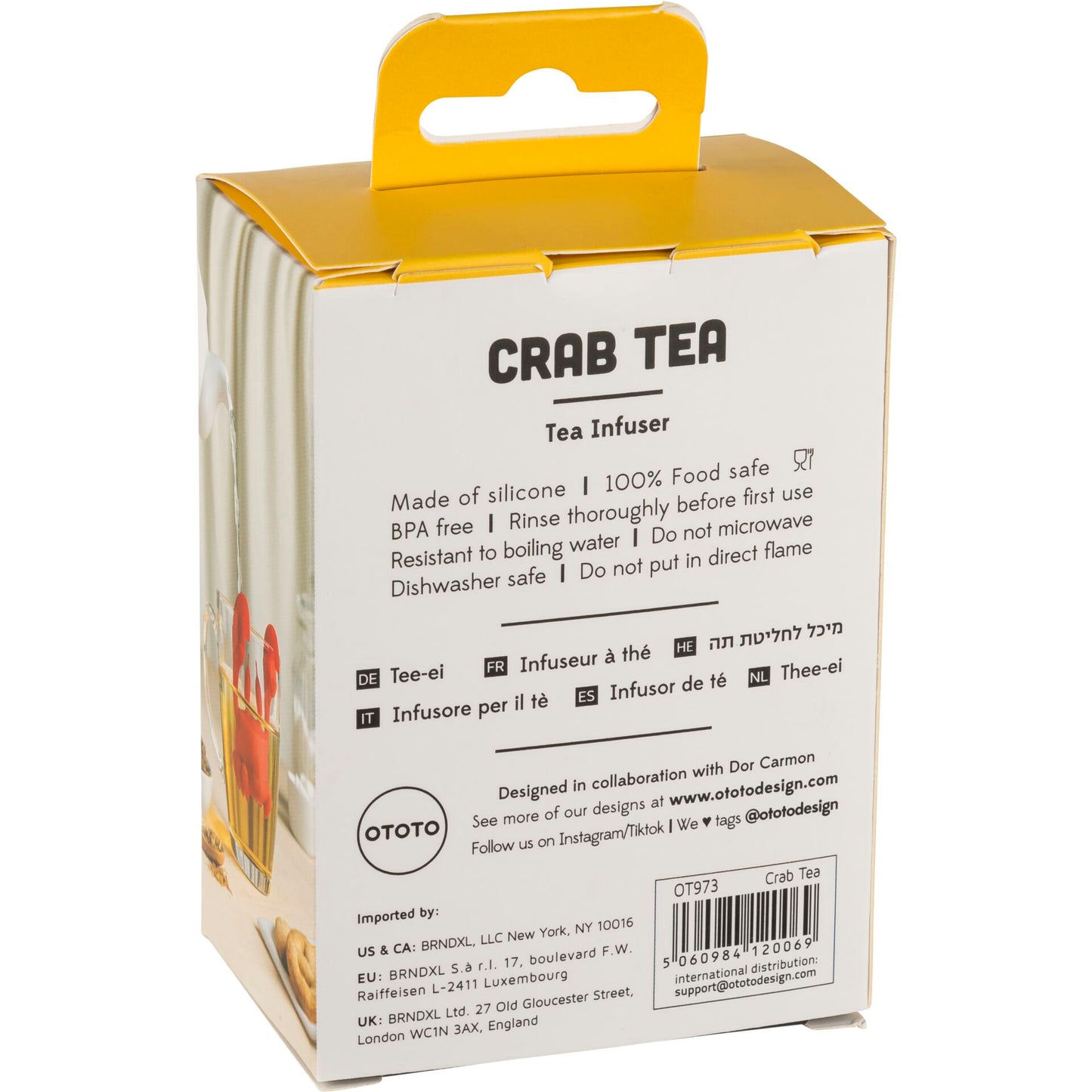OTOTO CrabTea Tea Infuser