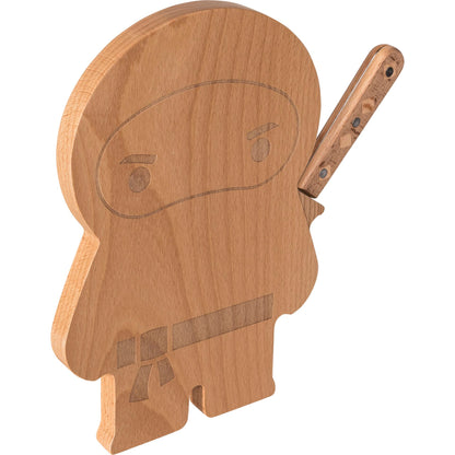 OTOTO Ninja Board Cutting Board & Knife