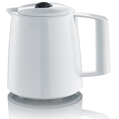 Severin KA 9309 white Filter Coffee Maker with 2 Pots